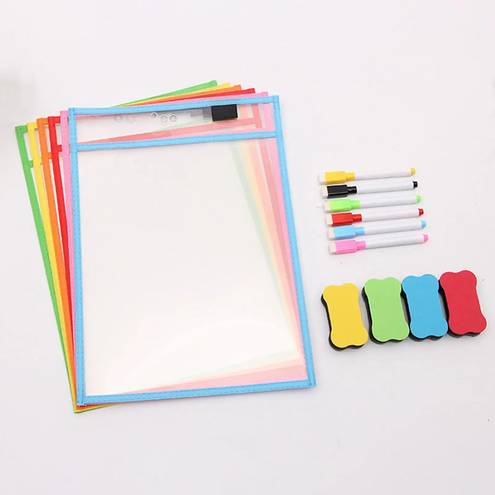 6x засушенные карманы для стирания, детские защитные бумажные карманы, сухие стираемые рукава
6x засушенные карманы для стирания, детские защитные бумажные карманы, сухие стираемые рукава