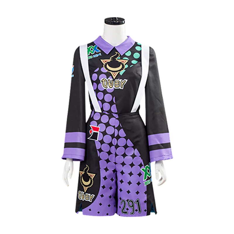 Костюм для косплея Элистер лук призрачный гимнастический лидер 
Костюм для косплея Элистер лук призрачный гимнастический лидер