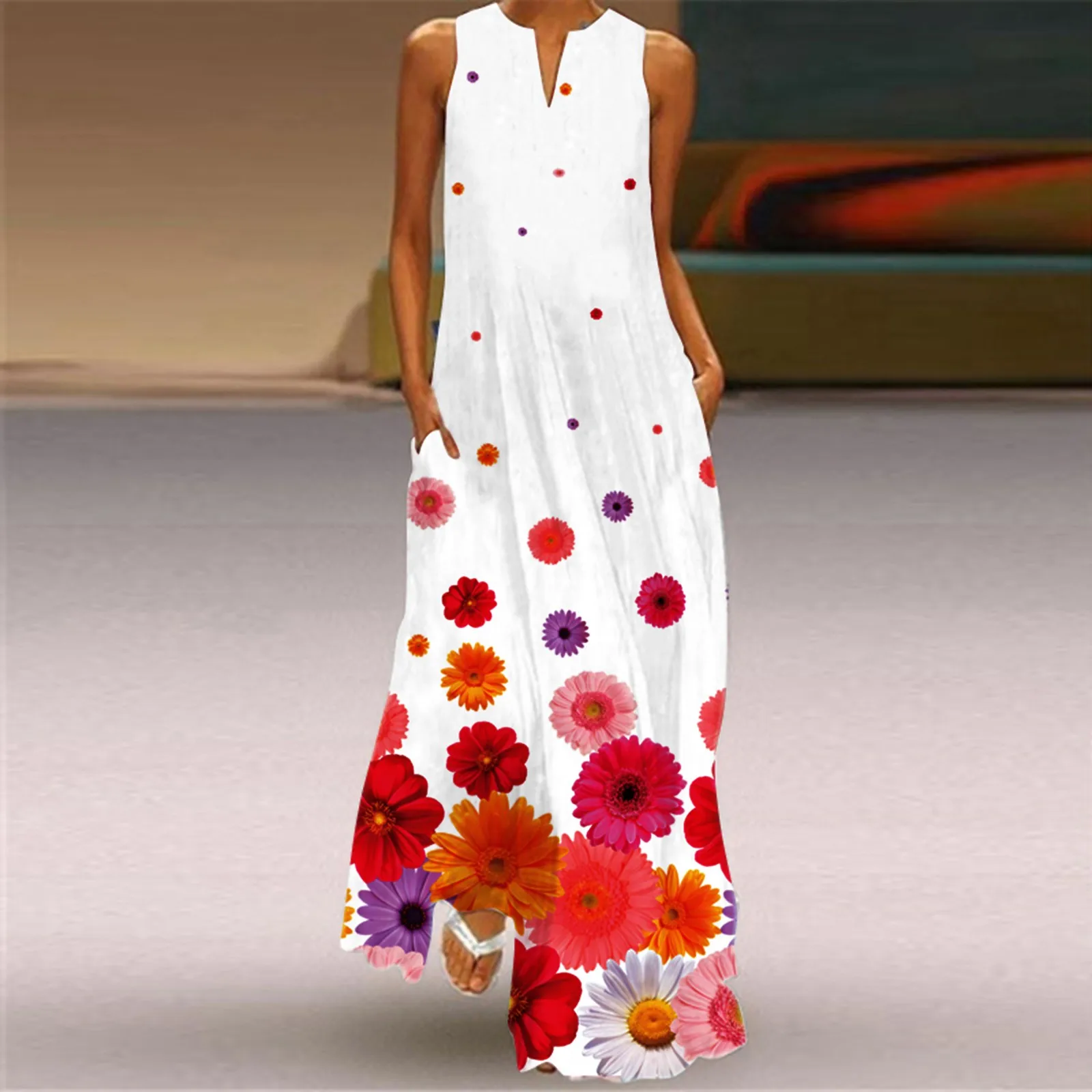 Cap Sleeve Wrap Dress Beach Women Summer Long V Loose Print Maxi Dress Sundress Boho Sleeveless Short Sleeve Solid Tie Dress
Cap Sleeve Wrap Dress Beach Women Summer Long V Loose Print Maxi Dress Sundress Boho Sleeveless Short Sleeve Solid Tie Dress