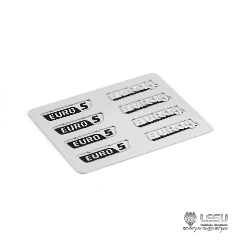 LESU Metal Sticker EURO 5 for 1/14 RC TAMIYA Tractor Truck Hydraulic Remote Control Dumper Vehicle Model Scania
LESU Metal Sticker EURO 5 for 1/14 RC TAMIYA Tractor Truck Hydraulic Remote Control Dumper Vehicle Model Scania