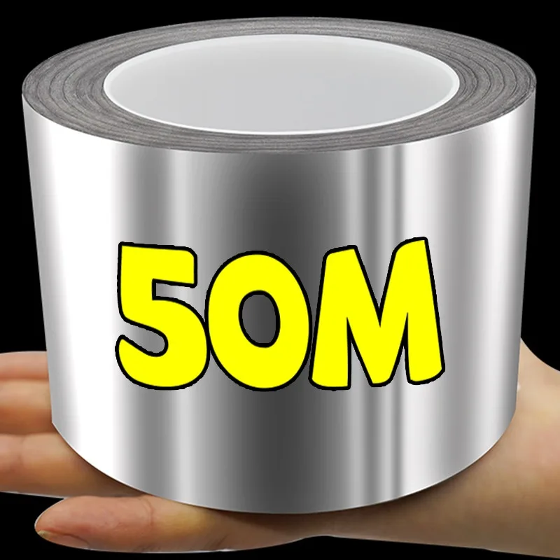 Ленты из алюминиевой фольги, термостойкие, герметичные, самоклеящиеся, жиронепроницаемые, влагостойкие, водонепроницаемые, ремонтные наклейки, лента
Ленты из алюминиевой фольги, термостойкие, герметичные, самоклеящиеся, жиронепроницаемые, влагостойкие, водонепроницаемые, ремонтные наклейки, лента