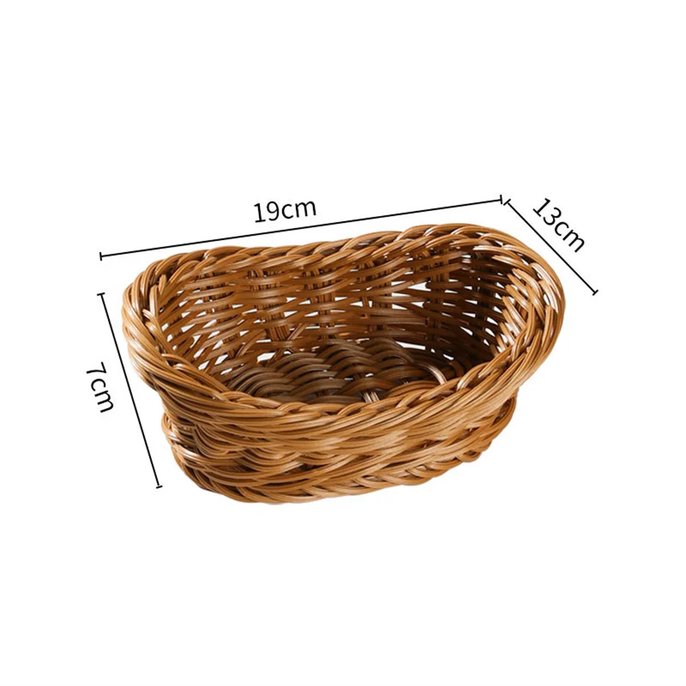 Rattan Basket Bread Tray For Food Fruit Cosmetic Bathroom KitchenStorage Snack Storage Basket Outdoor Camping Meal Basket
Rattan Basket Bread Tray For Food Fruit Cosmetic Bathroom KitchenStorage Snack Storage Basket Outdoor Camping Meal Basket