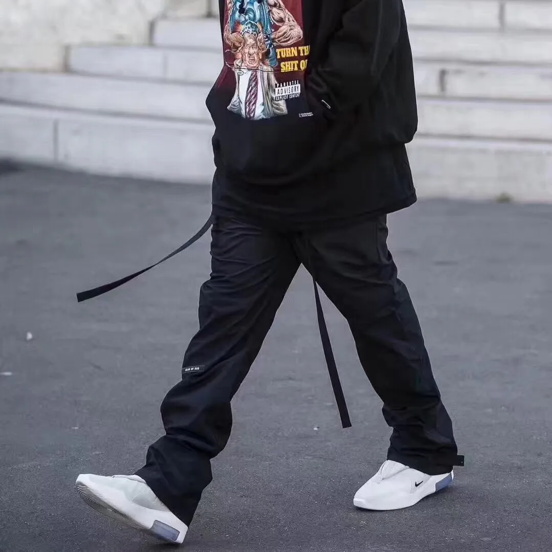 Брюки спортивные с нейлоновой лентой, для мужчин и женщин 
Брюки спортивные с нейлоновой лентой, для мужчин и женщин