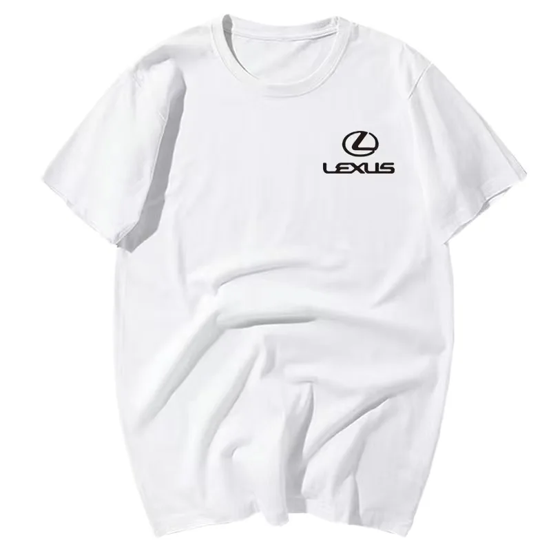 The latest official flagship store free shipping Lexus printed couple casual half-sleeve personalized short-sleeved T-shirt
The latest official flagship store free shipping Lexus printed couple casual half-sleeve personalized short-sleeved T-shirt