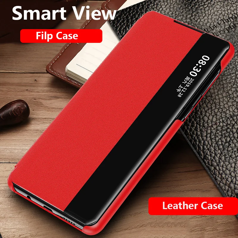 Smart View Window Flip Phone Case For Huawei P40 Lite P30 P20 Mate 20 P Smart 2021 2020 2019 Honor 10i 20 30 8X 9X Leather Cover
Smart View Window Flip Phone Case For Huawei P40 Lite P30 P20 Mate 20 P Smart 2021 2020 2019 Honor 10i 20 30 8X 9X Leather Cover