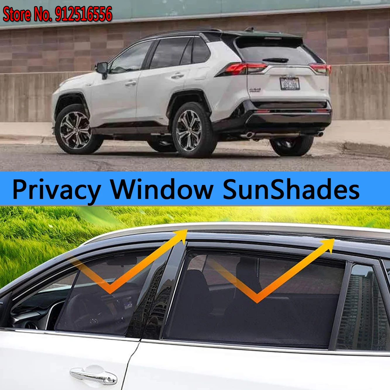 Side Sun Shade Shading Protection Window SunShades Sunshield Accseeories for Toyota Rav4 XA50 2019 2021 2022 2023 RAV 4 XA 50 
Side Sun Shade Shading Protection Window SunShades Sunshield Accseeories for Toyota Rav4 XA50 2019 2021 2022 2023 RAV 4 XA 50