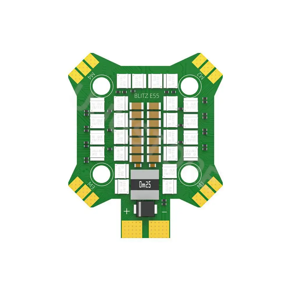 IFlight BLITZ Mini E55 4-в-1 ESC 2-6S 55A с 20*20 мм/Φ 4 мм монтажные отверстия для FPV
IFlight BLITZ Mini E55 4-в-1 ESC 2-6S 55A с 20*20 мм/Φ 4 мм монтажные отверстия для FPV