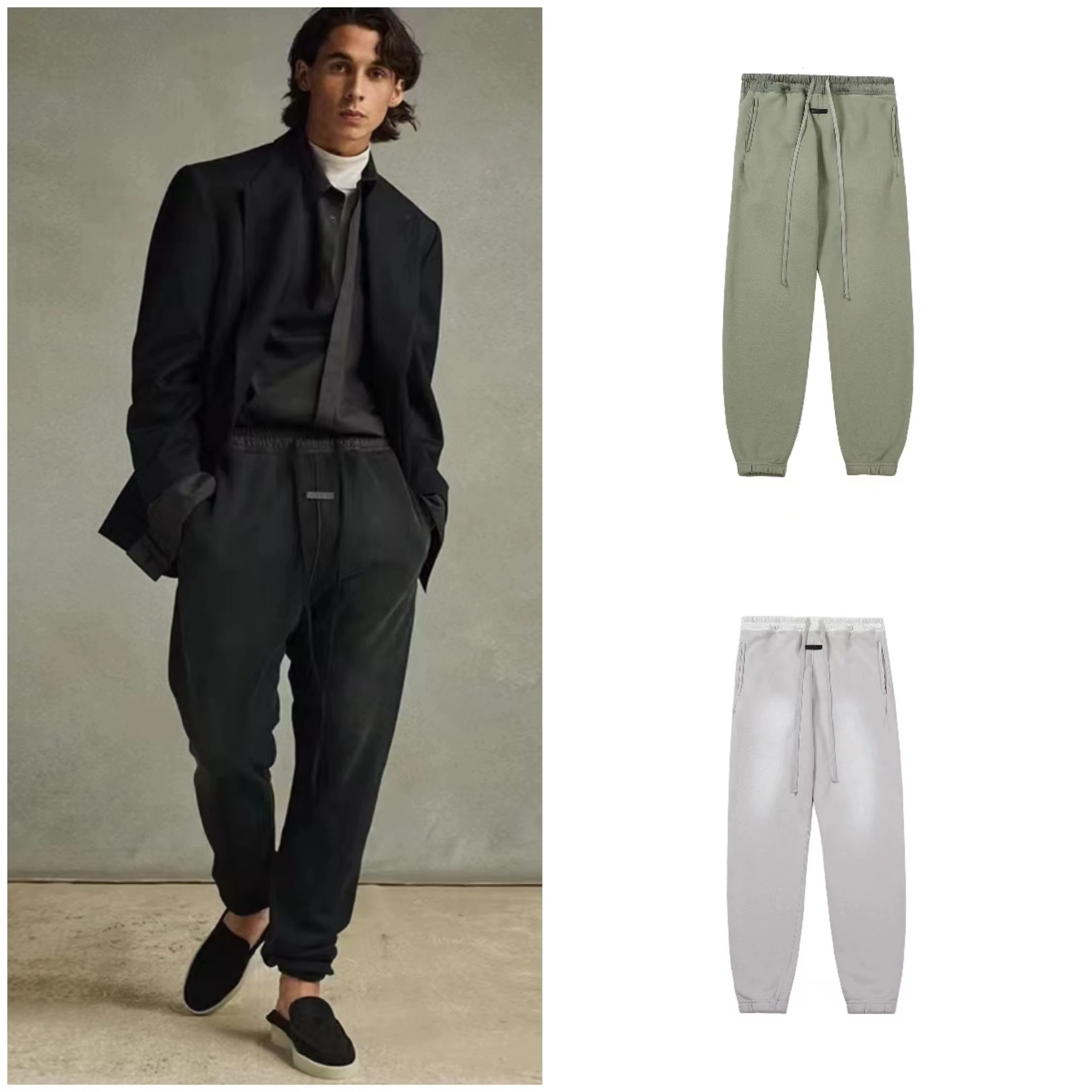 KANYE WEST high street fashion brand ESSENTIALS 7th leggings sports pants casual trousers elastic waist tie hip-hop sweatpants
KANYE WEST high street fashion brand ESSENTIALS 7th leggings sports pants casual trousers elastic waist tie hip-hop sweatpants