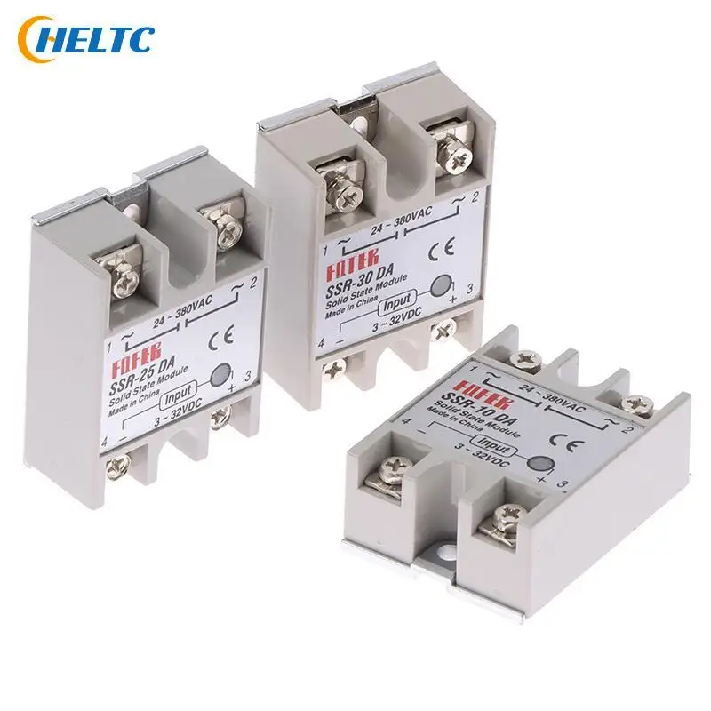 SSR-10DA/25DA/ 40DA контроль постоянного тока Ac Ssr Wit Shell Eenfase, твердотельный реле, реле-контроллер с пластиковой крышкой
SSR-10DA/25DA/ 40DA контроль постоянного тока Ac Ssr Wit Shell Eenfase, твердотельный реле, реле-контроллер с пластиковой крышкой