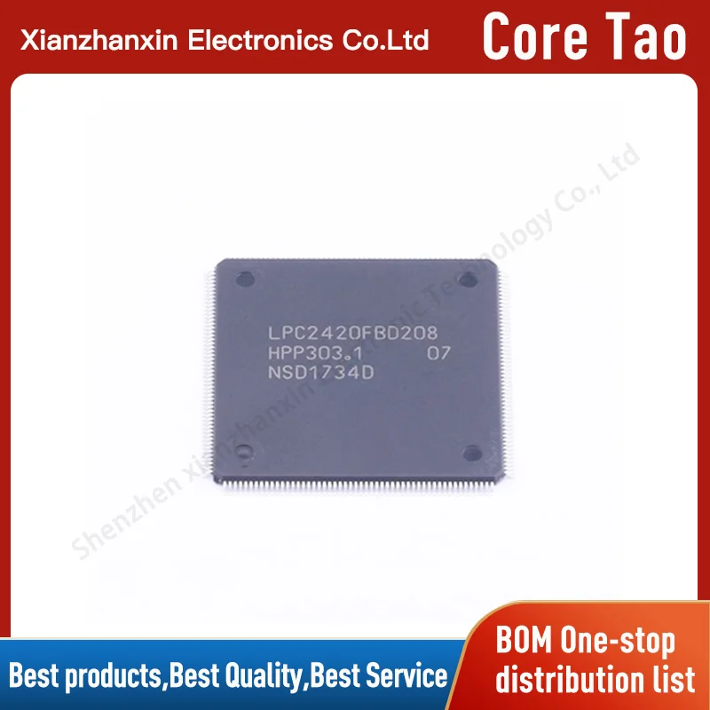 1PCS/LOT LPC2420FBD208 LPC2420 FBD LQFP208 New and original single chip micro controller
1PCS/LOT LPC2420FBD208 LPC2420 FBD LQFP208 New and original single chip micro controller