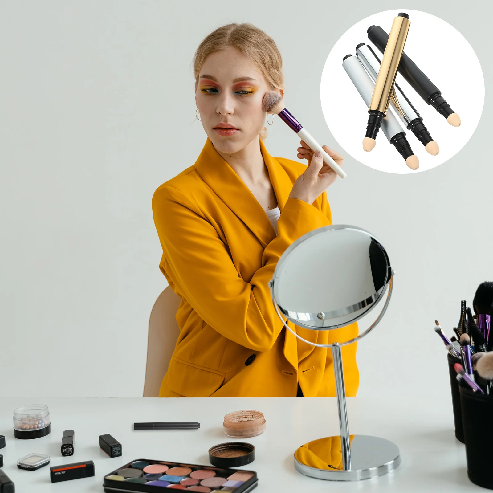 4 PCS Press Pen Hydrating Concealer Female Make Makeup Liquid Foundation Tube Emulsion Travel Empty Cosmetics
4 PCS Press Pen Hydrating Concealer Female Make Makeup Liquid Foundation Tube Emulsion Travel Empty Cosmetics