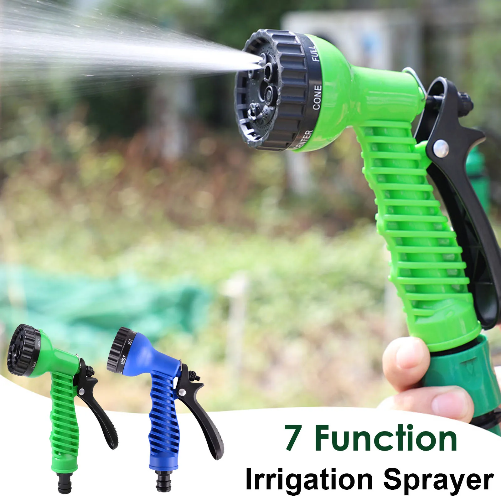 Водяной пистолет высокого давления, 7 функций, распылитель для сада, газона, инструмент для мойки, многофункциональный распылитель для поли...
Водяной пистолет высокого давления, 7 функций, распылитель для сада, газона, инструмент для мойки, многофункциональный распылитель для поли...