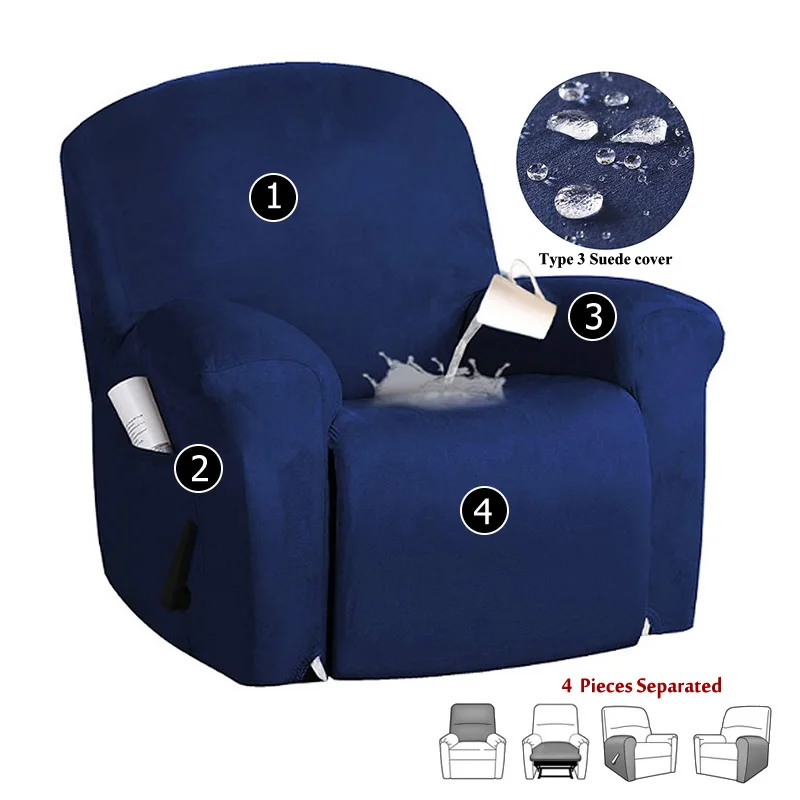 Suede Recliner Sofa Cover All-inclusive Massage Deck Lazy Boy Chair Covers Lounge Single Seat Couch Slipcover Armchair Cover
Suede Recliner Sofa Cover All-inclusive Massage Deck Lazy Boy Chair Covers Lounge Single Seat Couch Slipcover Armchair Cover