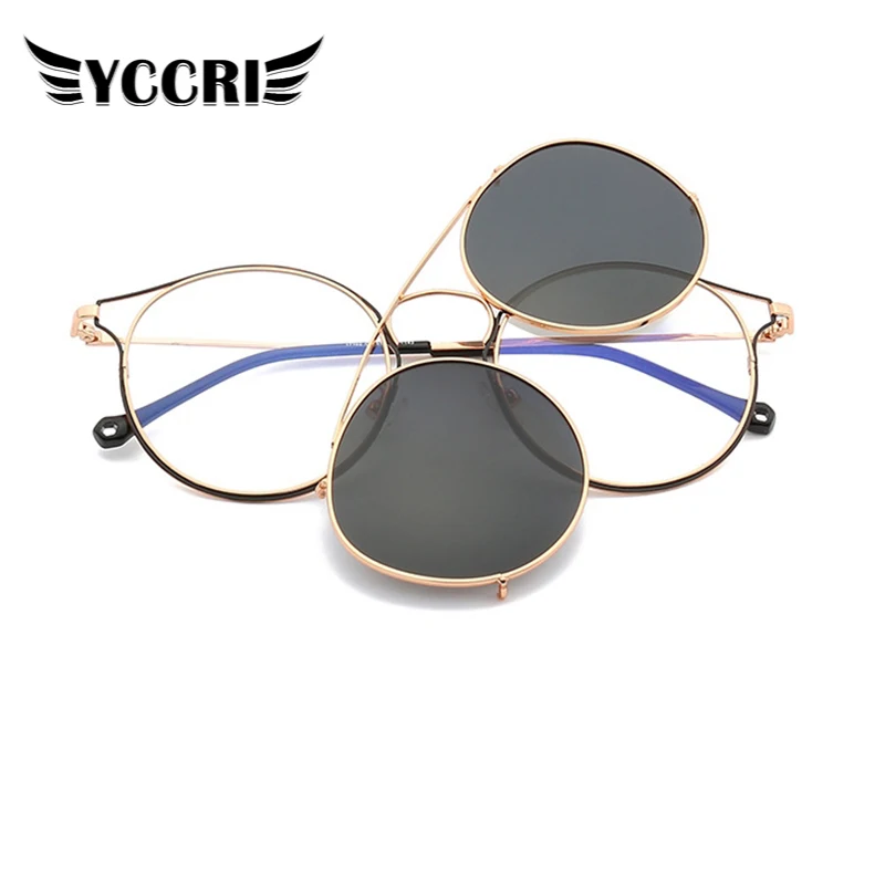 2 In 1 Clip on Sunglasses Individuality New Retro Metal Cat Eye Glasses Sunglasses Man Women Blue Light Gafas De Sol UV400
2 In 1 Clip on Sunglasses Individuality New Retro Metal Cat Eye Glasses Sunglasses Man Women Blue Light Gafas De Sol UV400