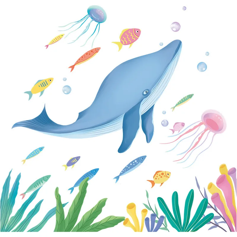 Waterproof Cute Bathroom Accessories Whale Coral Sticker Decor For The Room Home Mirror Window House Wardrobe Refrigerator
Waterproof Cute Bathroom Accessories Whale Coral Sticker Decor For The Room Home Mirror Window House Wardrobe Refrigerator
