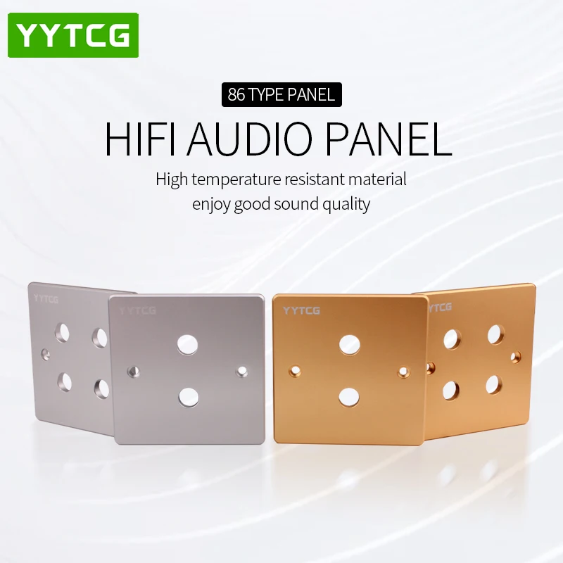 Audio Terminal Panel 2&4 Digits RCA Lotus&Banana Plug Terminal Speaker Wall Socket Panel 86x86mm Home Decoration Aluminum Alloy
Audio Terminal Panel 2&4 Digits RCA Lotus&Banana Plug Terminal Speaker Wall Socket Panel 86x86mm Home Decoration Aluminum Alloy