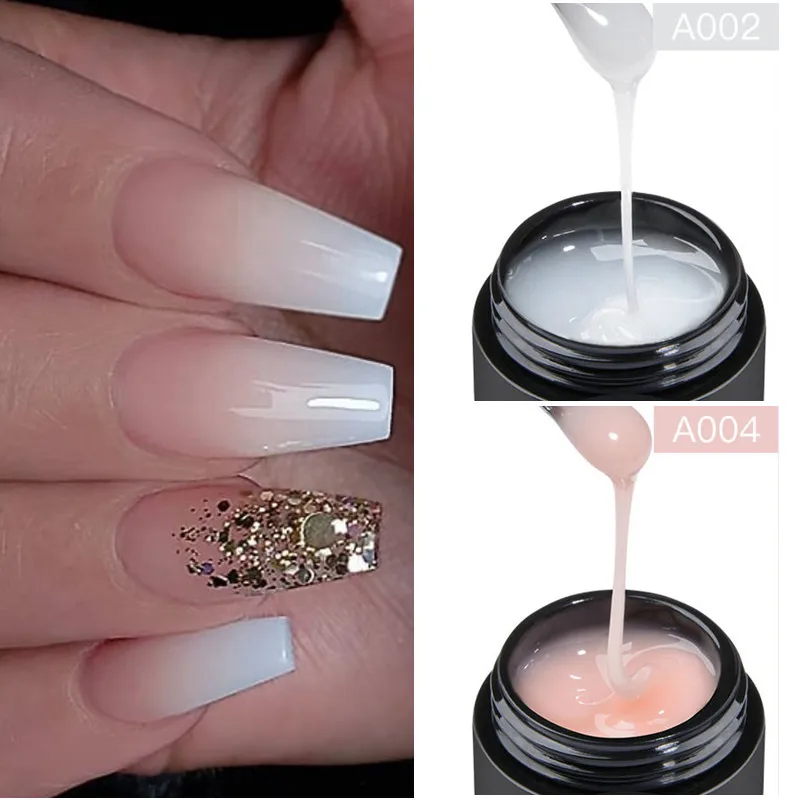 2Pcs Nail Extension Gel White Clear Nude Glitter Building UV Gel For Nails Finger Extensions Form Tips French Nails Manicure
2Pcs Nail Extension Gel White Clear Nude Glitter Building UV Gel For Nails Finger Extensions Form Tips French Nails Manicure