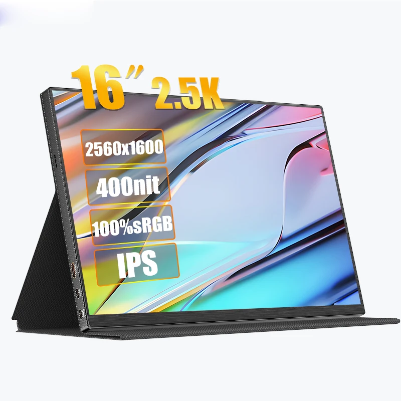 2k 16Inch Laptops Screen PC Gamers Portable Monitor 2560*1600 16:10 Brightness 400Cd 100%SRGB TYPE-C HD PD USB Xbox PS4 Switch
2k 16Inch Laptops Screen PC Gamers Portable Monitor 2560*1600 16:10 Brightness 400Cd 100%SRGB TYPE-C HD PD USB Xbox PS4 Switch