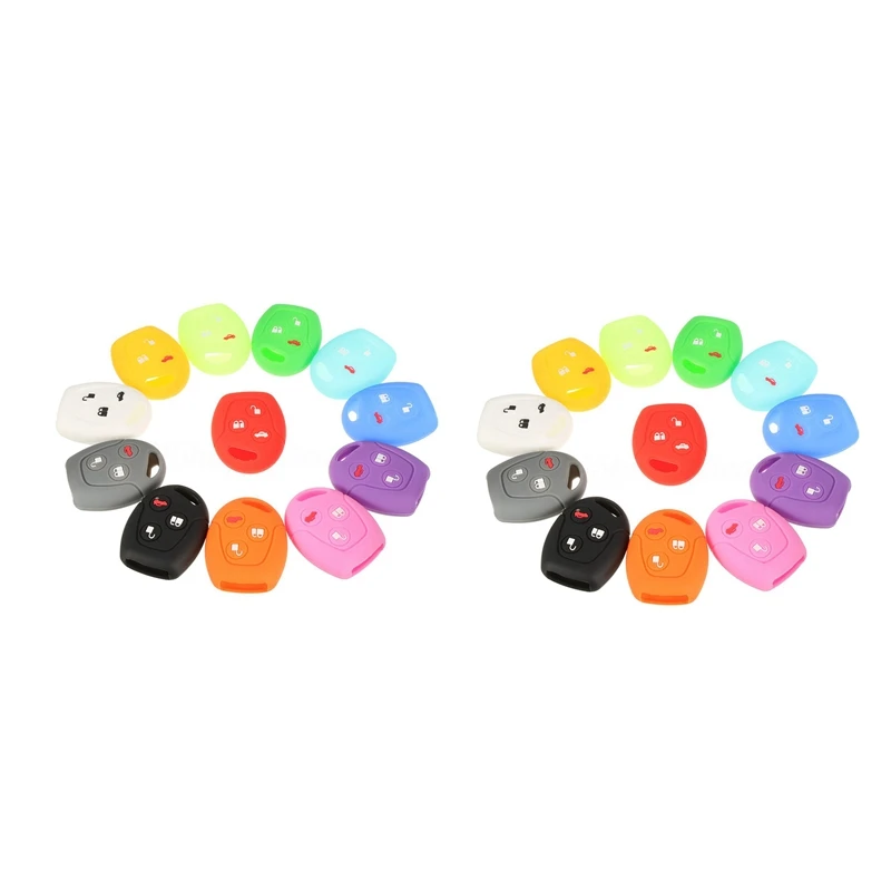 2X Silicone Remote Key Fob Case Cover For FORD Focus C-Max Mondeo Transit Fiesta Ka
2X Silicone Remote Key Fob Case Cover For FORD Focus C-Max Mondeo Transit Fiesta Ka