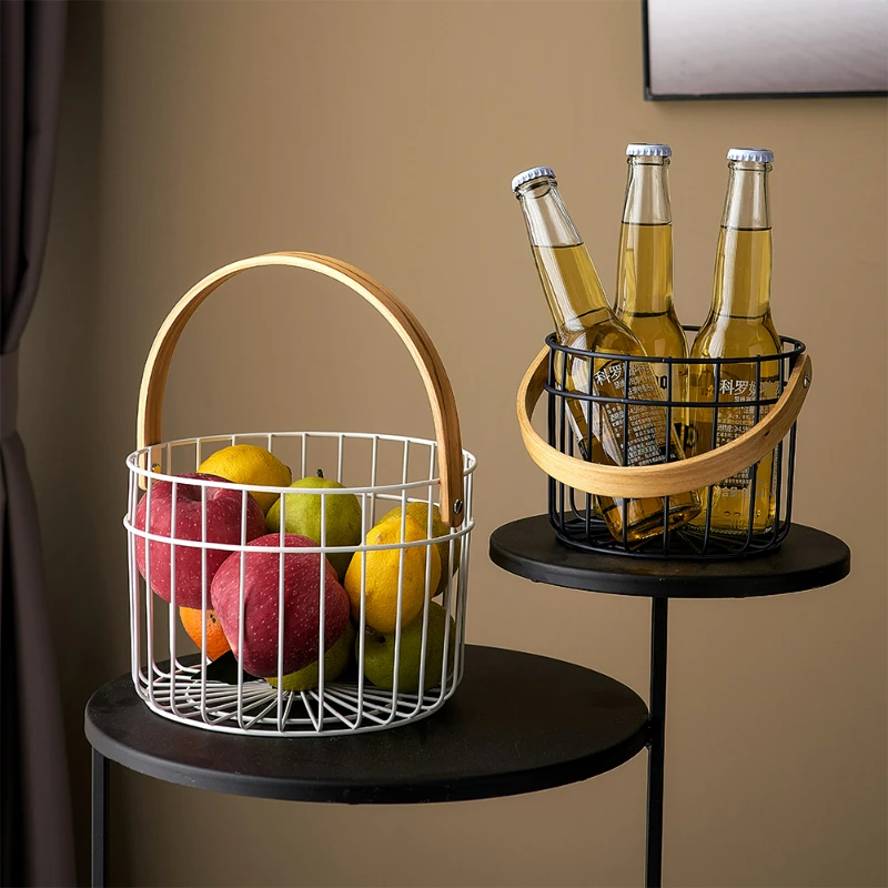 Iron Storage Fruit Basket Kitchen Organizer Drain Basket Home Storage Basket Nordic Snack Sundries Picnic Basket Fruit Plate
Iron Storage Fruit Basket Kitchen Organizer Drain Basket Home Storage Basket Nordic Snack Sundries Picnic Basket Fruit Plate