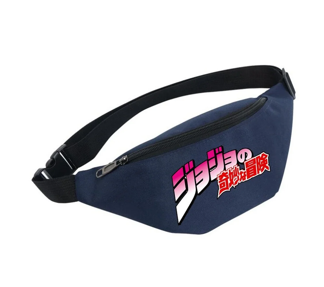 Anime JoJo's Bizarre Adventure Ranma Nibun-no-Ichi Breathable Print Waist Bag Large Capacity Coin Purse Sports Mobile Phone Bag
Anime JoJo's Bizarre Adventure Ranma Nibun-no-Ichi Breathable Print Waist Bag Large Capacity Coin Purse Sports Mobile Phone Bag