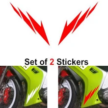 Racing Stripes Motorcycle Vinyl Stickers for cb650r z900 PCX160 mt 09 s1000rr r1r7 pcx 125 560 Moto Sticker Stripe Decals