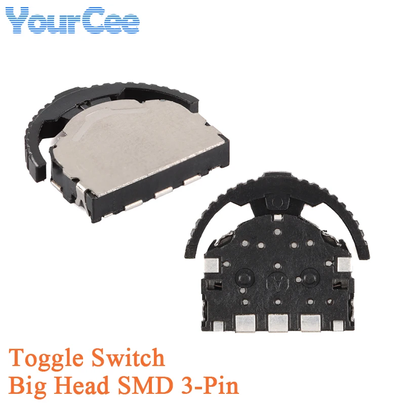 Переключатель SMD с большой головкой 3-контактный Your Cee
Переключатель SMD с большой головкой 3-контактный Your Cee