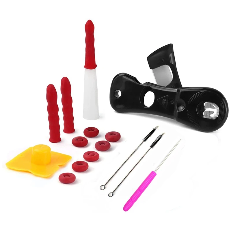 Caulking Tool Kit Sealant Nozzle,16PCS Silicone Tool Set Silicone Cartridge Tip Cutter Nozzle Needle Brush And Caulk Cap
Caulking Tool Kit Sealant Nozzle,16PCS Silicone Tool Set Silicone Cartridge Tip Cutter Nozzle Needle Brush And Caulk Cap