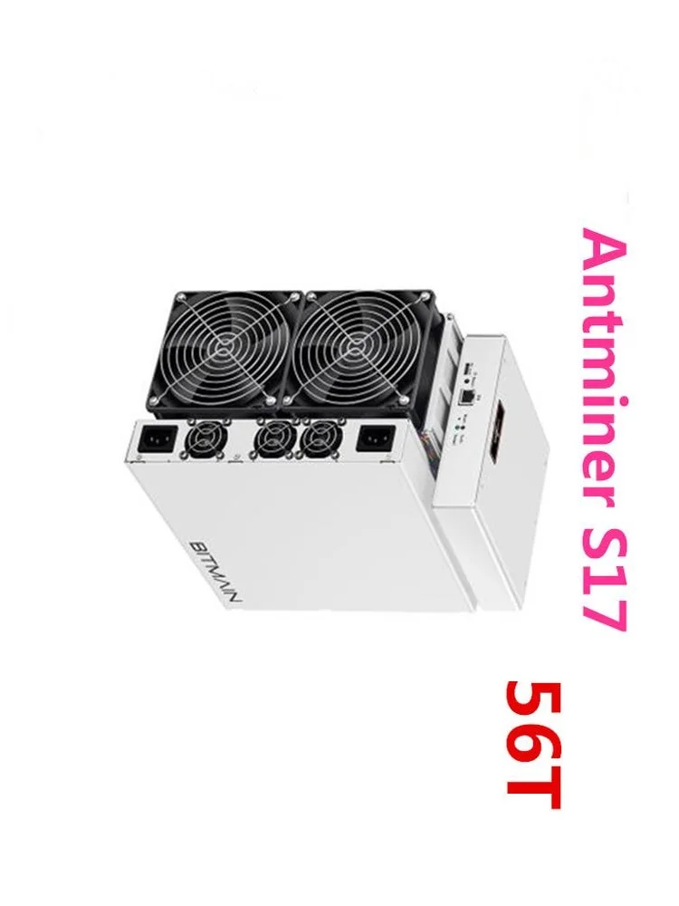 Free shipping BTC Miner BITMAIN AntMiner S17 56TH/S With PSU Better Than S9 S17e T17 T17e S17+ T17+ WhatsMiner M3X M21S M20S
Free shipping BTC Miner BITMAIN AntMiner S17 56TH/S With PSU Better Than S9 S17e T17 T17e S17+ T17+ WhatsMiner M3X M21S M20S