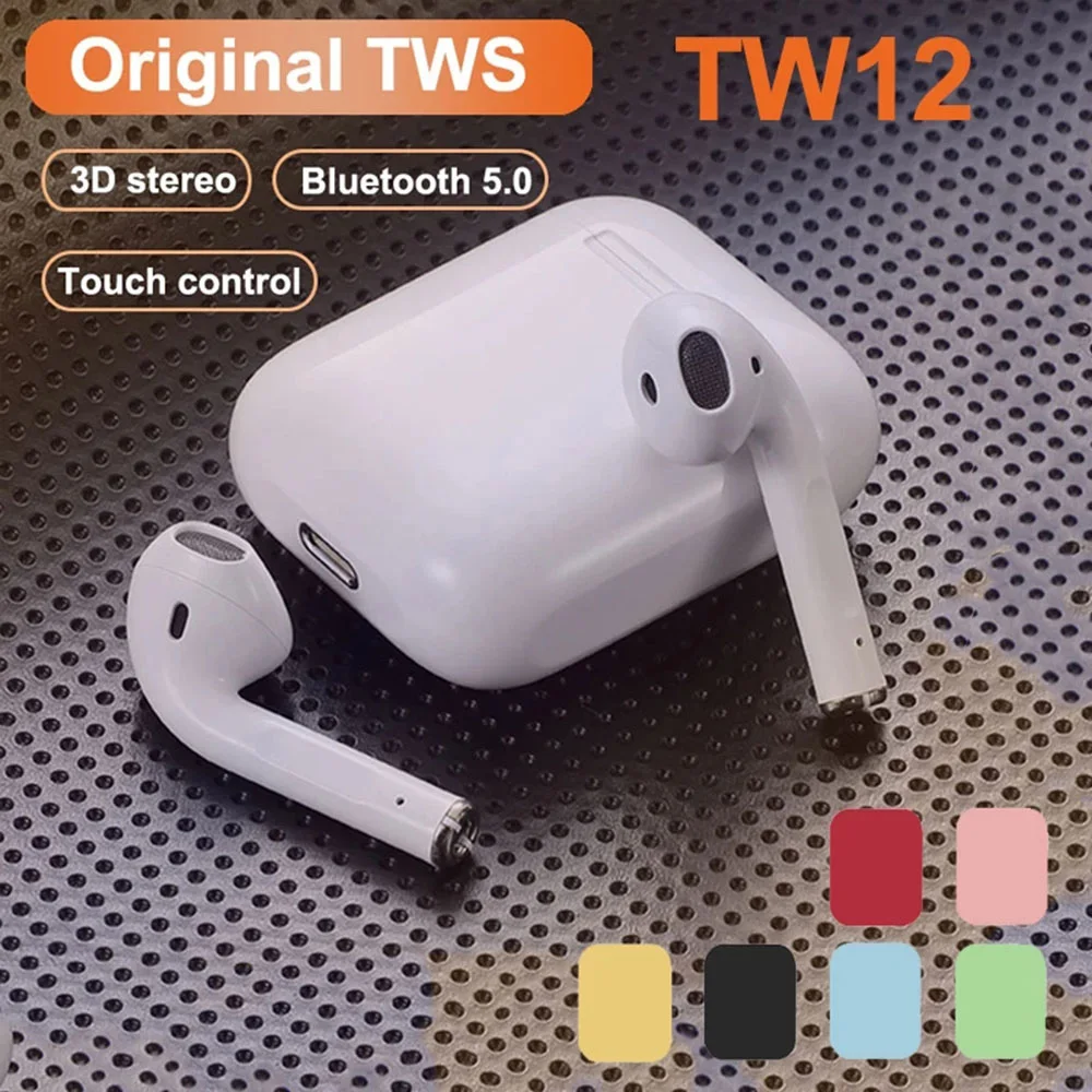 Original i12 TWS Wireless Bluetooth Earphones Stereo Earbuds Headset with Charging Box for All Smart Phone PK I7s I9 I9s I90000
Original i12 TWS Wireless Bluetooth Earphones Stereo Earbuds Headset with Charging Box for All Smart Phone PK I7s I9 I9s I90000