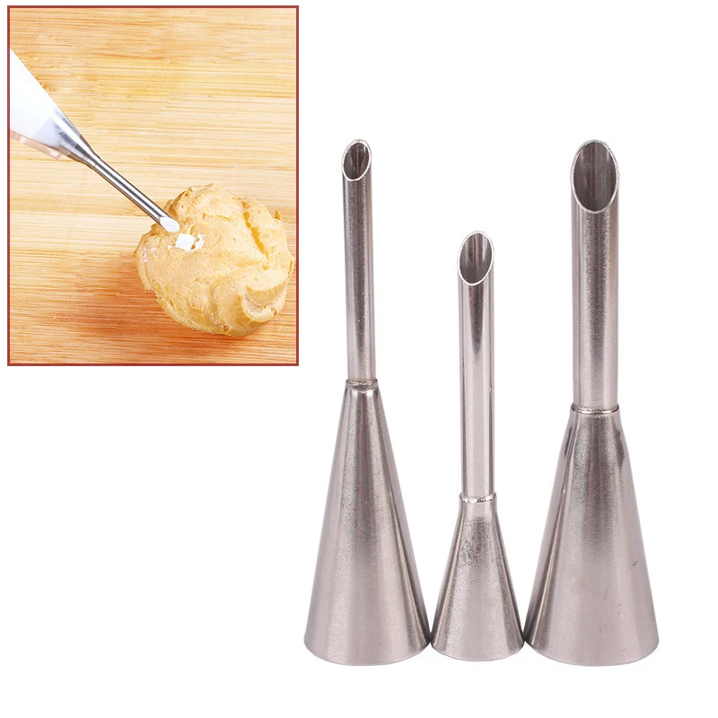 Cupcake Cake Puff Cream Injected Nozzle Baking Supplies Kitchen Tool Decorating Accessories Piping Flower Stainless Steel Tip
Cupcake Cake Puff Cream Injected Nozzle Baking Supplies Kitchen Tool Decorating Accessories Piping Flower Stainless Steel Tip