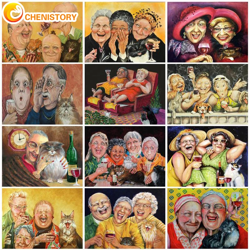 CHENISTORY 40x50cm Oil Painting By Numbers Kits Figure Frameless Paint By Numbers Family DIY Digital Canvas Painting Home Decor
CHENISTORY 40x50cm Oil Painting By Numbers Kits Figure Frameless Paint By Numbers Family DIY Digital Canvas Painting Home Decor