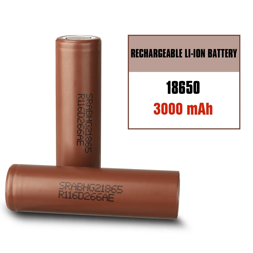 18650 Li ion Battery Flat Head Top 3.7V3000Mah Lithium Rechargeable Batteries For Toy Flashlight Toothbrush Radio Shaver(NO-PCB)
18650 Li ion Battery Flat Head Top 3.7V3000Mah Lithium Rechargeable Batteries For Toy Flashlight Toothbrush Radio Shaver(NO-PCB)