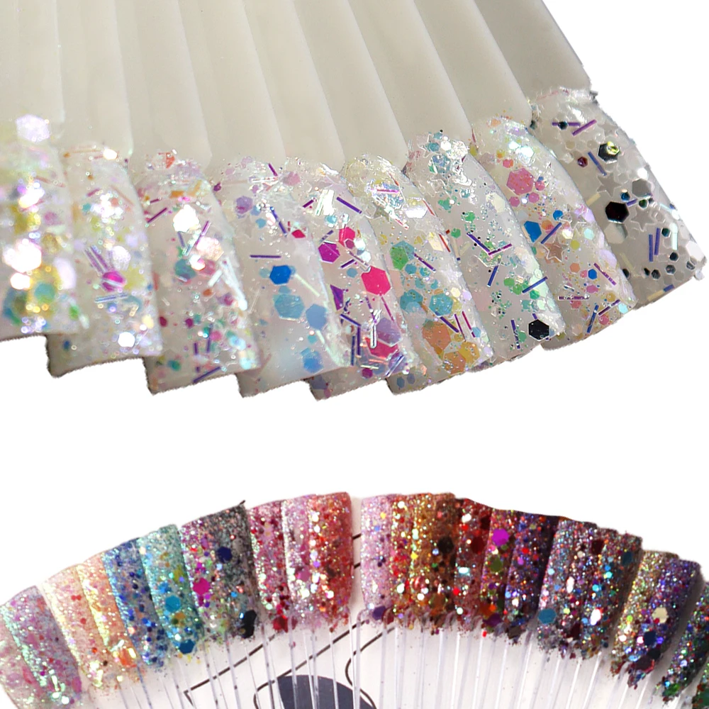 Wedding Mix Laser Glitter Sequin Holo Sparkle Nail Art Glitter Nail Art Decorations Flakes Slices Manicure for Body/Face Glitter
Wedding Mix Laser Glitter Sequin Holo Sparkle Nail Art Glitter Nail Art Decorations Flakes Slices Manicure for Body/Face Glitter