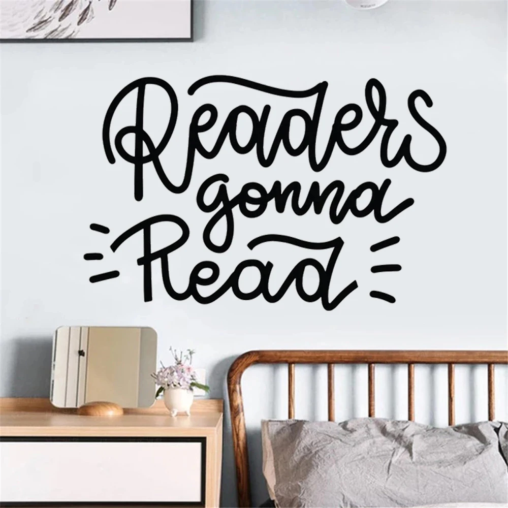 Wall Stickers Readers Gonna Read Quotes Decals Book Reading Removable Vinyl Book Home Decoration Poster Reading Murals HJ1163 
Wall Stickers Readers Gonna Read Quotes Decals Book Reading Removable Vinyl Book Home Decoration Poster Reading Murals HJ1163