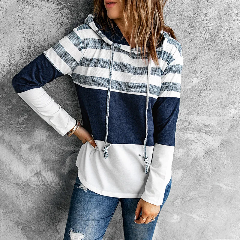 Women Hoodie Sweatshirt Loose Casual Fashion Hoodie Pullover Long Sleeve Color Contrast Sweatshirt
Women Hoodie Sweatshirt Loose Casual Fashion Hoodie Pullover Long Sleeve Color Contrast Sweatshirt