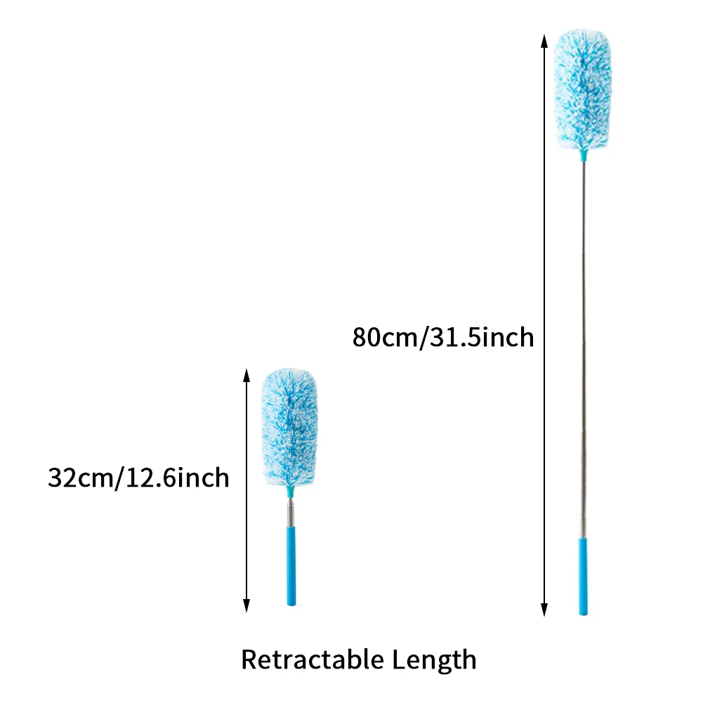 4pcs/set Home Microfiber Duster High Ceiling Fan Flexible Washable Reusable Wet Dry Interior Roof Extendable With Bendable Head
4pcs/set Home Microfiber Duster High Ceiling Fan Flexible Washable Reusable Wet Dry Interior Roof Extendable With Bendable Head