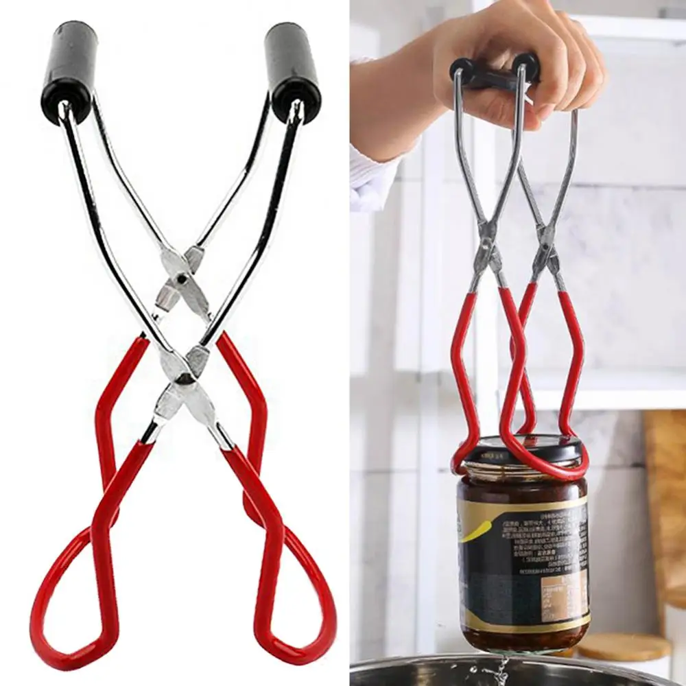 Can Jar Tongs Stainless Steel Hot Bowl Clip Pot Dish Holder Pot Gripper Clip Retriever Tongs Silicone household Kitchen Tools
Can Jar Tongs Stainless Steel Hot Bowl Clip Pot Dish Holder Pot Gripper Clip Retriever Tongs Silicone household Kitchen Tools