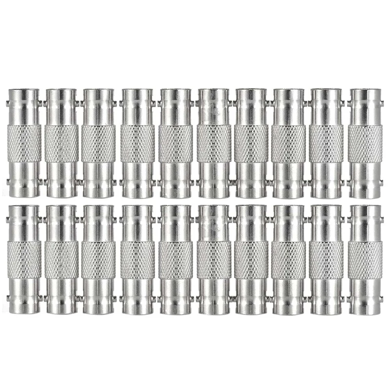 20 PCS BNC Connectors CCTV Security Camera Adapter Coupler Straight Extender Connector
20 PCS BNC Connectors CCTV Security Camera Adapter Coupler Straight Extender Connector