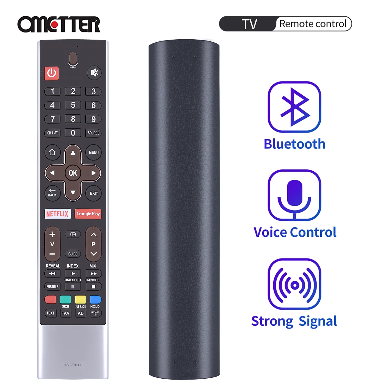 NEW Original HS-7701J HS-7700J For Skyworth 40E3 50U500 TV Remote Control Voice Netflix Google Play
NEW Original HS-7701J HS-7700J For Skyworth 40E3 50U500 TV Remote Control Voice Netflix Google Play