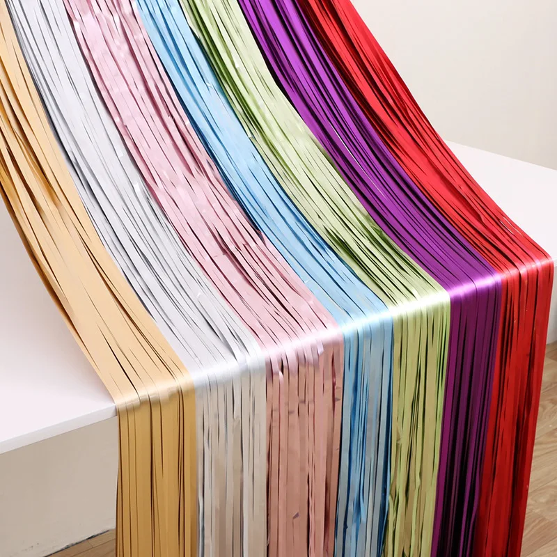 2x1m Matte Foil Tassel Fringe Curtain Birthday Party Decoration Backdrop Kids Adult Photo Booth Baby Shower Wedding Matte Drape
2x1m Matte Foil Tassel Fringe Curtain Birthday Party Decoration Backdrop Kids Adult Photo Booth Baby Shower Wedding Matte Drape