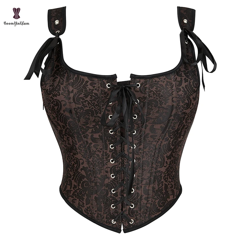 Strap Korsett Punk Style Gothic Chest Binder Bandage Bustier Lace Up Women's Waist Trainer Corset Vest Plus Size XS-6XL
Strap Korsett Punk Style Gothic Chest Binder Bandage Bustier Lace Up Women's Waist Trainer Corset Vest Plus Size XS-6XL