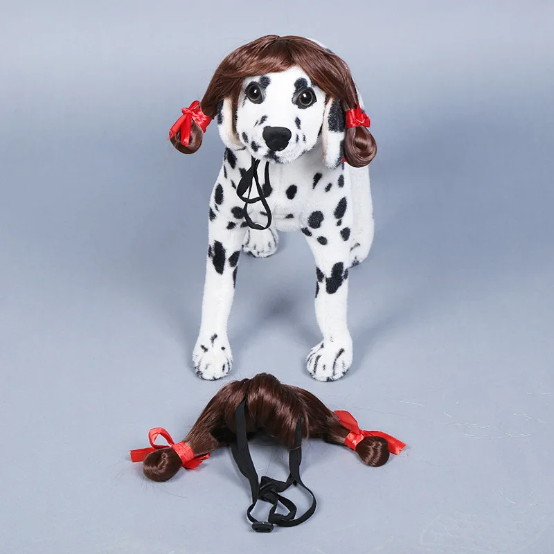 Cute Brown Golden Adjustable Pet Wig Whip for Dog Cat Puppy Kitten Simulation Plush Headwear Hair Accessory
Cute Brown Golden Adjustable Pet Wig Whip for Dog Cat Puppy Kitten Simulation Plush Headwear Hair Accessory