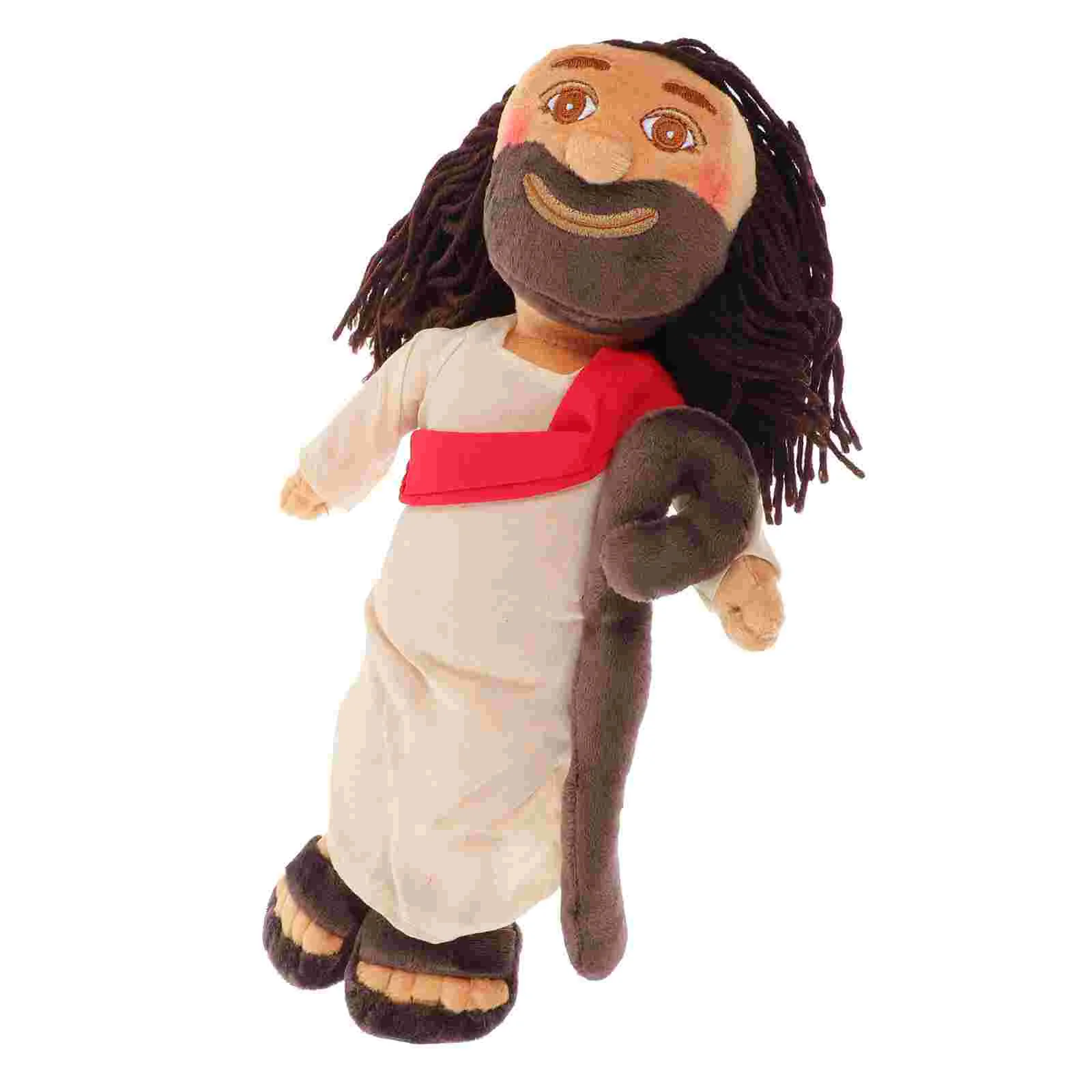 Statues Decorative Stuffed Jesus Toy Lovely Christian Toys Adorable Cartoon Children Mother
Statues Decorative Stuffed Jesus Toy Lovely Christian Toys Adorable Cartoon Children Mother