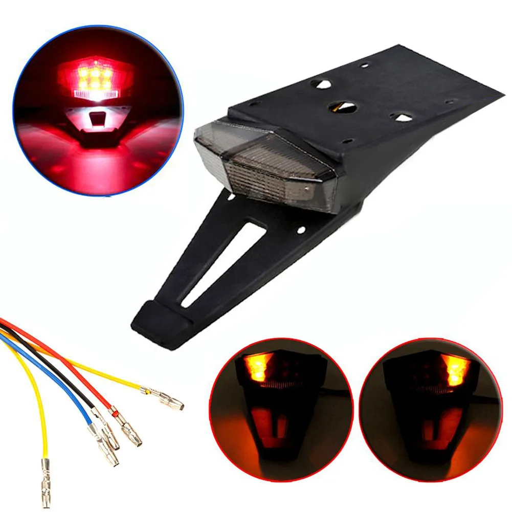 1pc Motorcycle Rear Fender Tail Light Upgrade Your Bike's Visibility - Universal LEDRear Fender Tail Light For Off-Road DirtBike
1pc Motorcycle Rear Fender Tail Light Upgrade Your Bike's Visibility - Universal LEDRear Fender Tail Light For Off-Road DirtBike