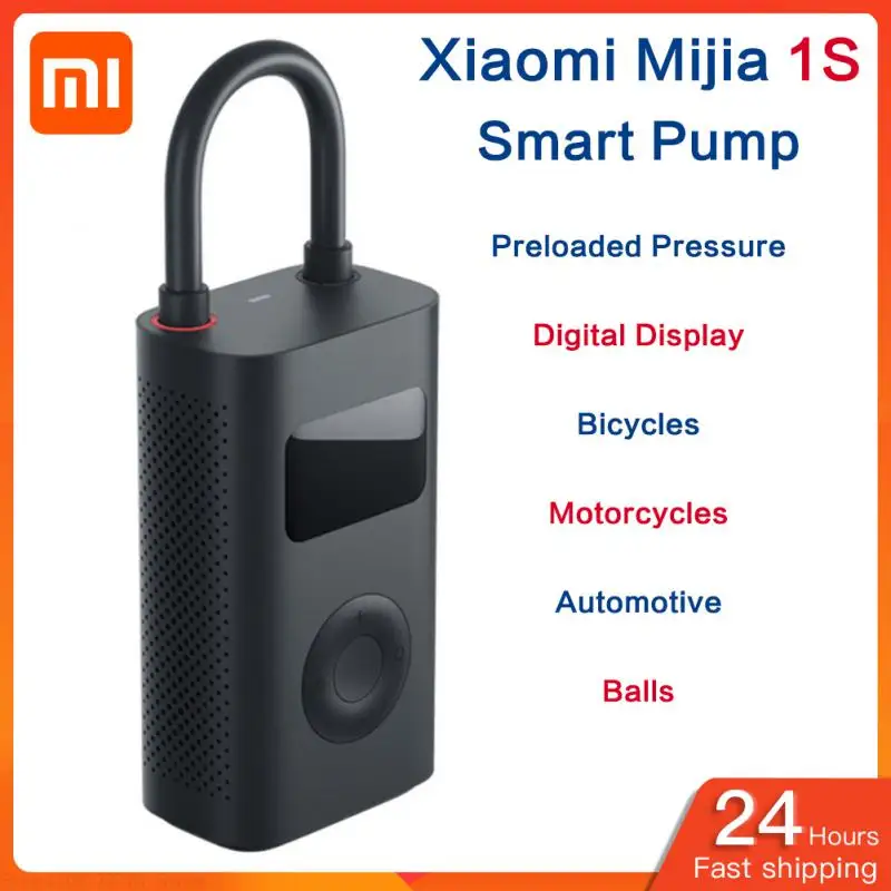 Xiaomi Mijia Smart Pump 1S Car Tire Bicycle Football Inflatable Digital LED Display Preloaded Pressure Compact Portable Electric
Xiaomi Mijia Smart Pump 1S Car Tire Bicycle Football Inflatable Digital LED Display Preloaded Pressure Compact Portable Electric