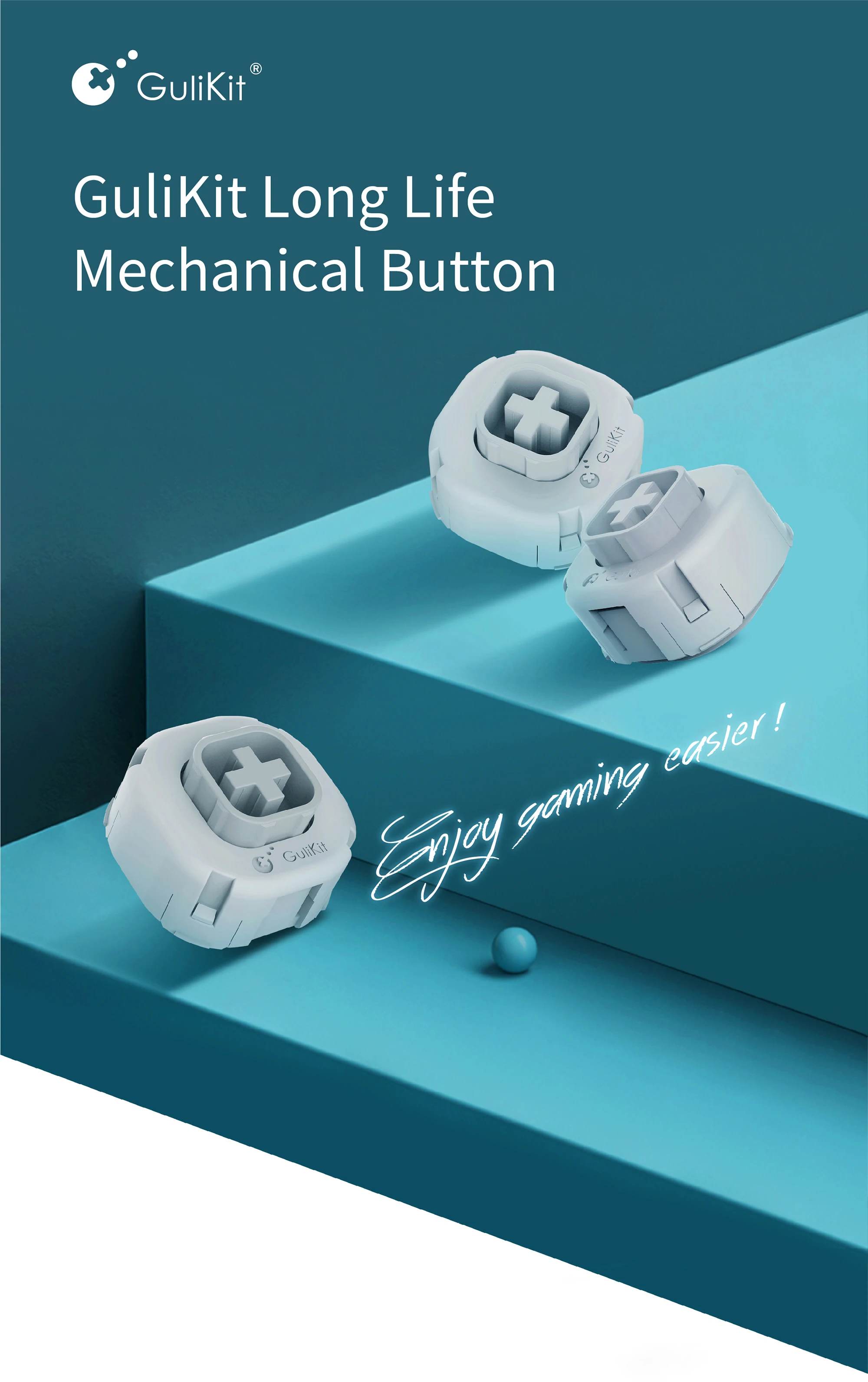 GuliKit Long Life NS33 Mechanical Button for Gulikit Kingkong 2 Pro Game Controller Joystick Repair Replacement Game Accessories
GuliKit Long Life NS33 Mechanical Button for Gulikit Kingkong 2 Pro Game Controller Joystick Repair Replacement Game Accessories