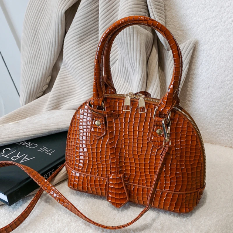 Stone Pattern Handbag with Handle Designer Shell Shoulder Bag for Women Clutch Purses Crossbody Bag Long Belt
Stone Pattern Handbag with Handle Designer Shell Shoulder Bag for Women Clutch Purses Crossbody Bag Long Belt