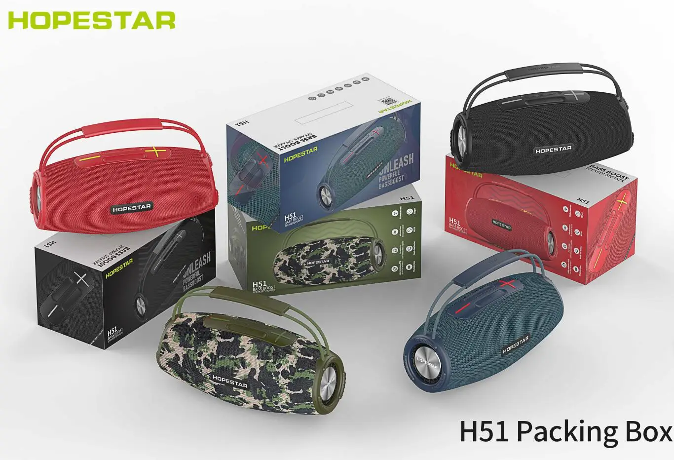 Беспроводная Bluetooth-Колонка HOPESTAR H51 мощностью 50 Вт, водонепроницаемая Портативная звуковая панель для USB-компьютера, сабвуфера 
Беспроводная Bluetooth-Колонка HOPESTAR H51 мощностью 50 Вт, водонепроницаемая Портативная звуковая панель для USB-компьютера, сабвуфера