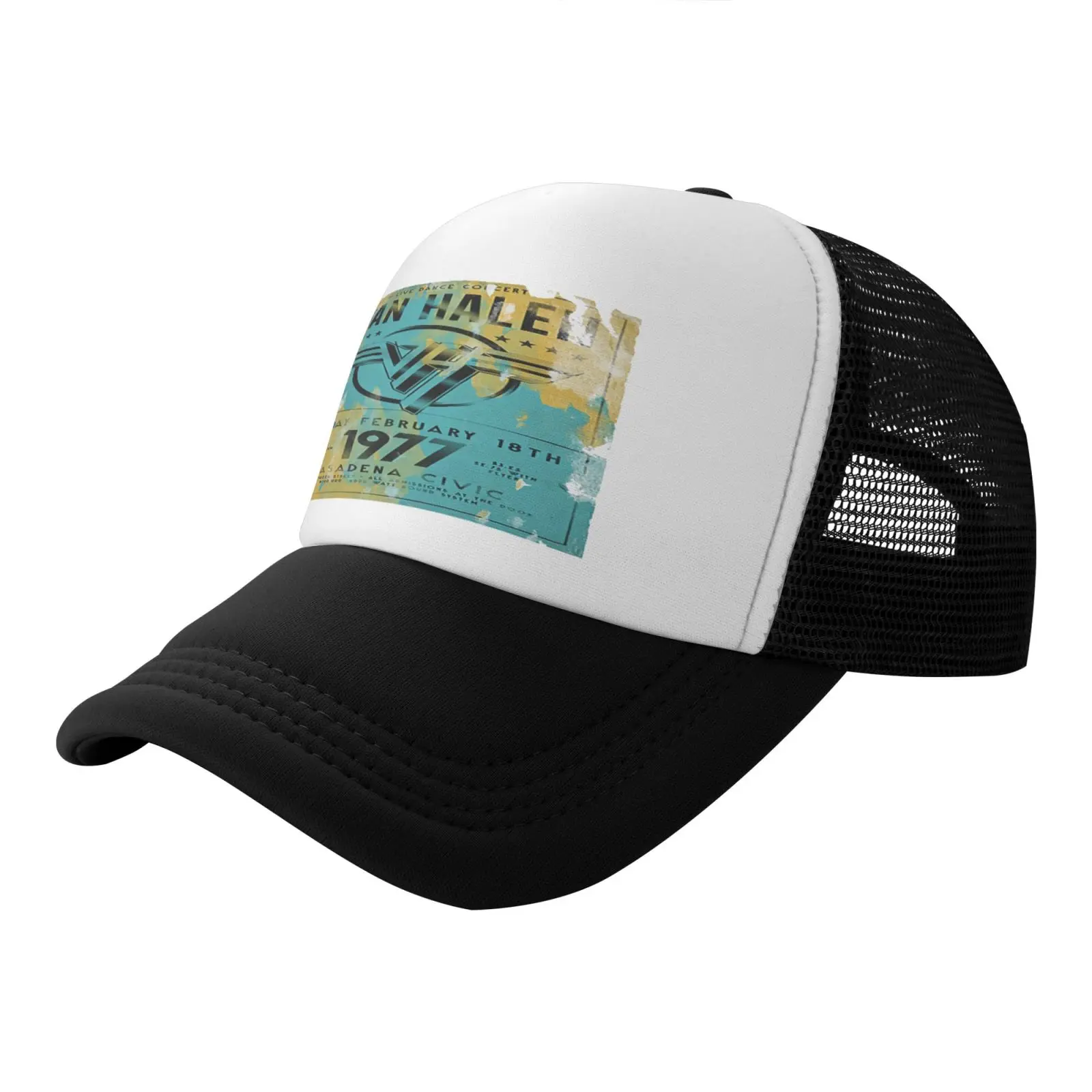 Van Halen Tour Pasadena 1977 Official Men's Cap Cowgirl Brazil Winter Cap Man Men Cap Women's Hat Summer Hat Beret Cowboy Hats 
Van Halen Tour Pasadena 1977 Official Men's Cap Cowgirl Brazil Winter Cap Man Men Cap Women's Hat Summer Hat Beret Cowboy Hats